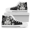 Sugar Skull High Top Shoes - designfullprint
