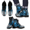 Real Leather Comfortable Lace Up Boots - 101st Armed Forces Day US Army  002 - designfullprint
