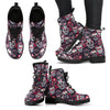 Skull Lovers Women's Leather Boots - designfullprint
