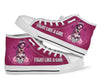 Skull Gift Sugar Skull Girl Breast Cancer Awareness Breast Cancer Prevention Shoes Skullgirl Shoes