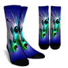 Mystery Woman Crew Socks - designfullprint