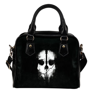 Skull Leather Shoulder Bag - designfullprint