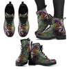 New Comfortable Lace Up Leather Skull Boots 007 - designfullprint