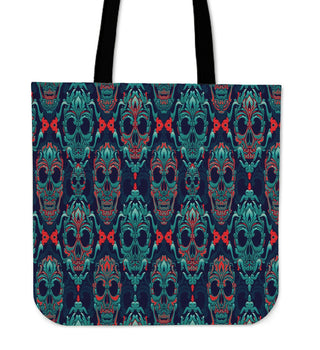 NP Skull Tote Bag - designfullprint