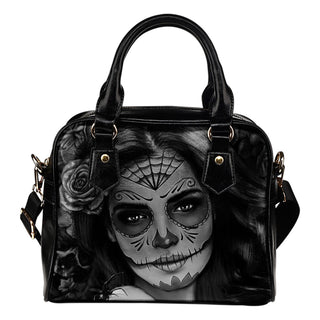 Sugar Skull Calavera Handbag - designfullprint