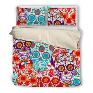 Sugar Skulls Bedding Set