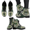 Skull Of Life Women's Leather Boots - designfullprint