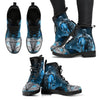 Real Leather Comfortable Lace Up Boots - 101st Armed Forces Day US Army  002 - designfullprint