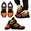 Skull 3D Sneakers 003 - designfullprint
