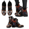 Leather Comfortable Lace Up Boots - FIRE DEPT FireFighter Fire Rescue