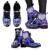 PU Leather Comfortable Lace Up Boots - Armed Forces Day US Air Force 003 - designfullprint