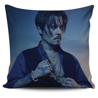 Wallpaper Johnny Depp Art Pillow QDH