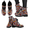 Skull Lovers Women's Leather Boots - designfullprint