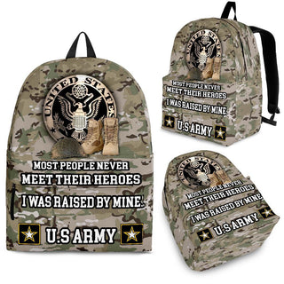 Gift For Army Proud Army Child  Backpack