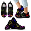 Skull Madness (Black Soles) Kid's Sneakers - designfullprint