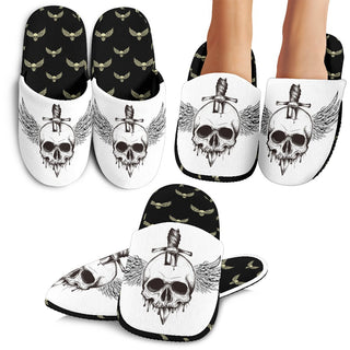 Skull Indoor Slipper 01