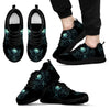 Black Skull Lightweight Sneakers