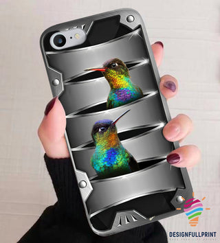 Kolibri Brave Print Telefon Fall LN