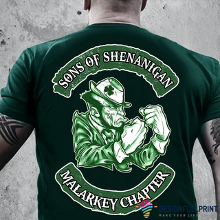 Sons Of Shenanigans Malarkey Chapter Unisex T Shirt Or Hoodie HG