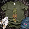 Skull Gift Pine Apple Skull Face T Shirt HG