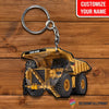 Customized Your Name Love Heavy Equipment Key Chain HG