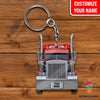 Customized Your Name Love Truck Key Chain HG