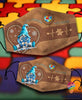 Blue Ribbon Love Some One With Autism Cloth Mask HG No Filter Autism Gift