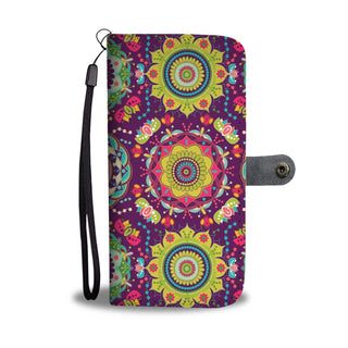 Mandala Phone Wallet Case 01