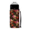 Skull Art Phone Wallet Case 04 - designfullprint