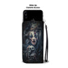 Skull Art Phone Wallet Case 05 - designfullprint