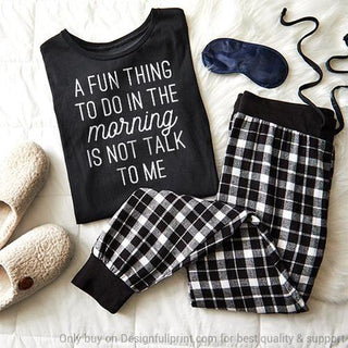 A Fun thing to do morning Pajamas Adult