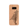 Wood Phone Case for Universal Models - Wolf Tree Howling Wolf 006 - designfullprint