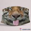 The Funny Cute Tiger 3D Face Mask NH Cloth Mask