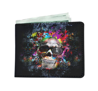 Men Wallet - Skull 3D Art 001