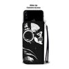 Skull Art Phone Wallet Case 007 - designfullprint