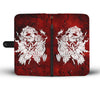 Skull Art Phone Wallet Case 008 - designfullprint