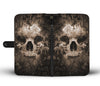 Skull Art Phone Wallet Case 009 - designfullprint