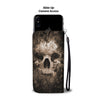 Skull Art Phone Wallet Case 009 - designfullprint