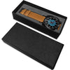 3D Skull Watch - Stainless steel back with leather/ stainless steel band 005 - designfullprint