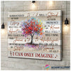 Gift For Music Lover Music I Can Only Imagine Horizontal Poster LN