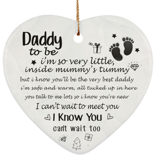 Im Little Inside Mummys Tummy Ornament LH