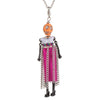Groom Bride Halloween Skull Pendant Necklaces