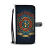 Cell Phone Wallet Case for Universal Models - Fire Rescue Firefighters