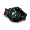 Skull Watch - Stainless steel back with leather/ stainless steel band 007 - designfullprint