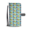 Sugar Skull Design Cell Phone Wallet Case for Universal Models 001 - designfullprint