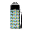 Sugar Skull Design Cell Phone Wallet Case for Universal Models 001 - designfullprint