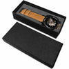 3D Wolf and Dream-catcher Watch - Stainless steel back with leather/ stainless steel band 001 - designfullprint