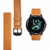 3D Neon Wolf Watch - Stainless steel back with leather/ stainless steel band 005 - designfullprint