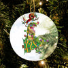 Dinosaur Christmas Ornament LH