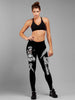Skull Gift Multi-Color Fight Like A Warrior Sugar Skull Girl Cancer Awareness Premium Leggings